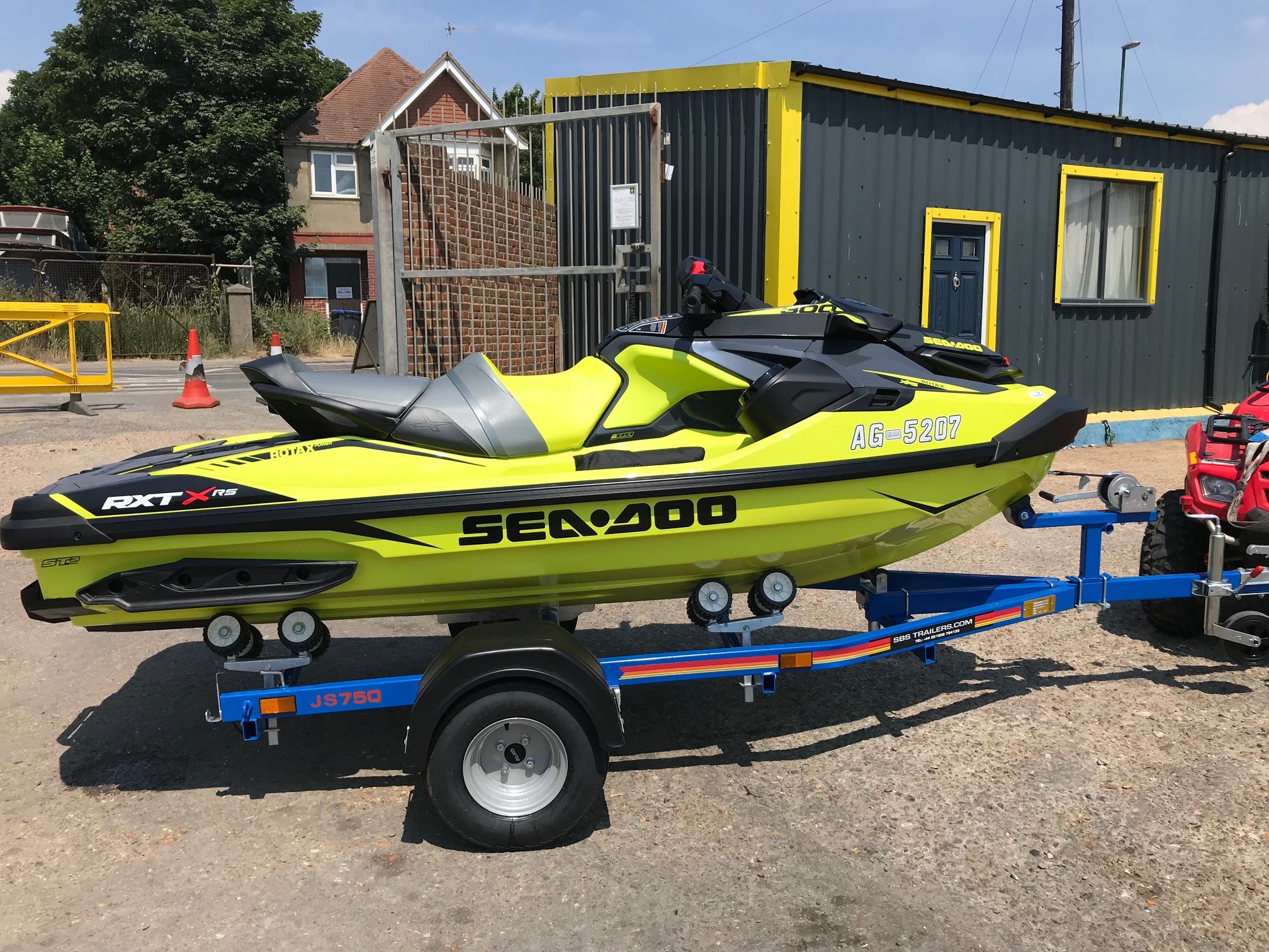 Custom Jet Ski Trailer